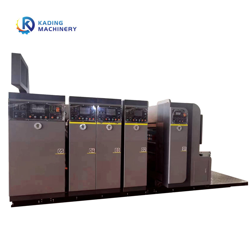 Hoge het Kartonprinter Die Cutting Machine van Definitieflexo voor Golfkartonkarton