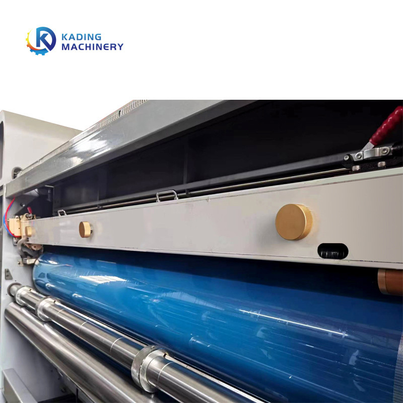 Lead Edge-kartonprinter voor golfkarton met inktvensters
