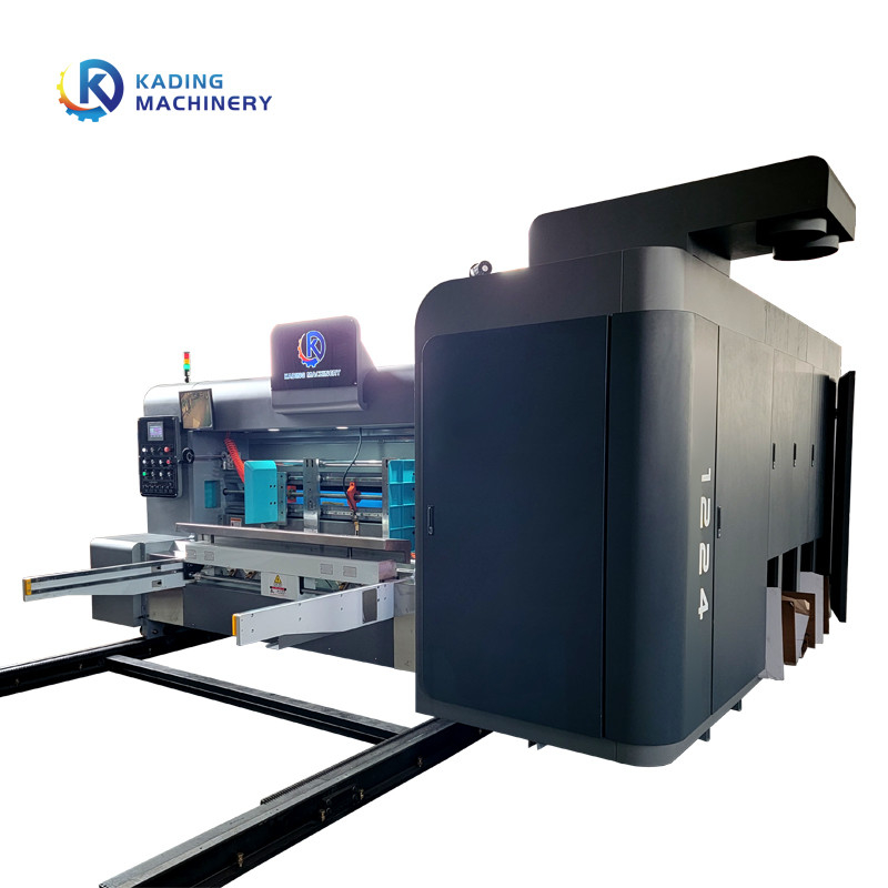 150 bladen / min Gekrompen kartonnen printer machine voor meerkleurig drukwerk