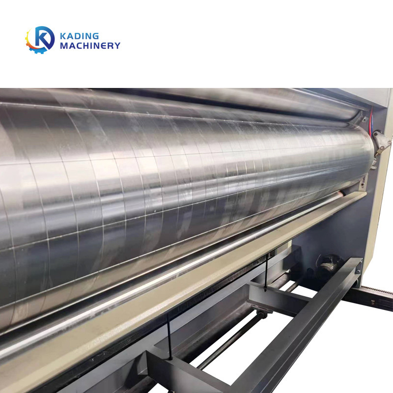 De Voorrand van de de Drukmachine van het kartonkarton het Voeden met Multiordeopslag en PLC Gecontroleerde het Scherm