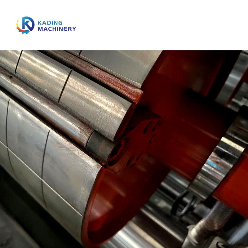 Enige de Drukmachine van het Kleurenkarton met 50mm Muurdikte en Vacuümzuigingsventilator