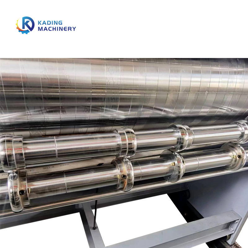 Enige de Drukmachine van het Kleurenkarton met 50mm Muurdikte en Vacuümzuigingsventilator