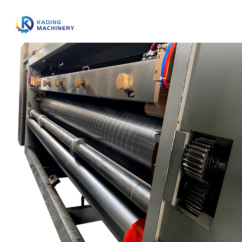 120-250pcs/Min Full Automatic Carton Printing-Machine met Zeer belangrijke Vrije Verbinding en Ceramische Anilox-Rol
