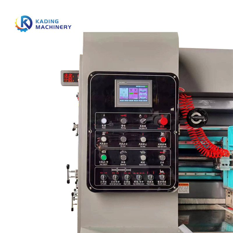 Full Auto-de Machine van de Kartondruk voor 3 5 7 Lagen Karton van PLC Controle