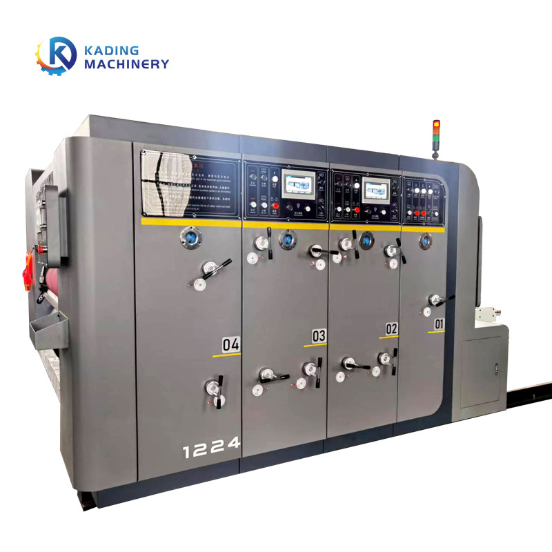 De automatische Machine van de Kartondruk voor 3 Kleuren met Hoge snelheid