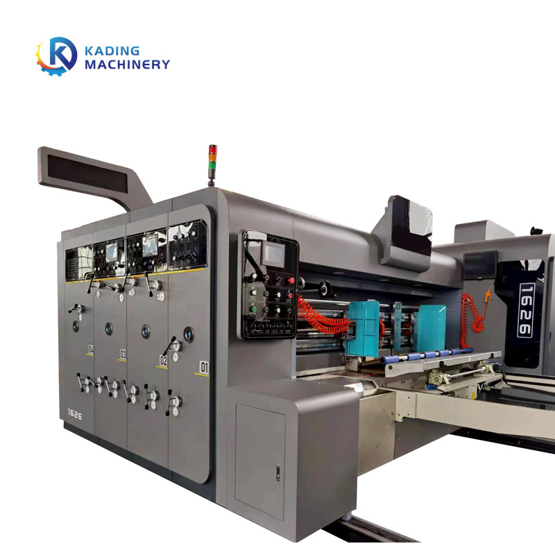 300 stuks/min Kartonnen doos Die Cutting Machine Auto Feeding Slotting Messen Voor Pizza Doos