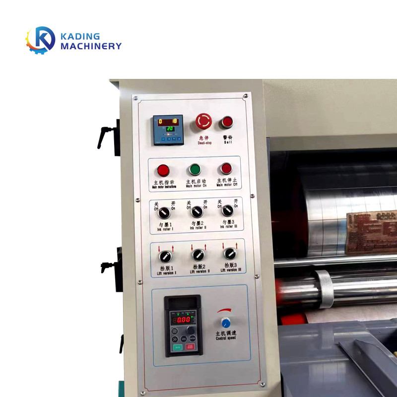 Ketting het Voeden van de de Matrijzensnijmachine van de Kartondoos de Druk die van Flexo voor Kleine Doos inlassen