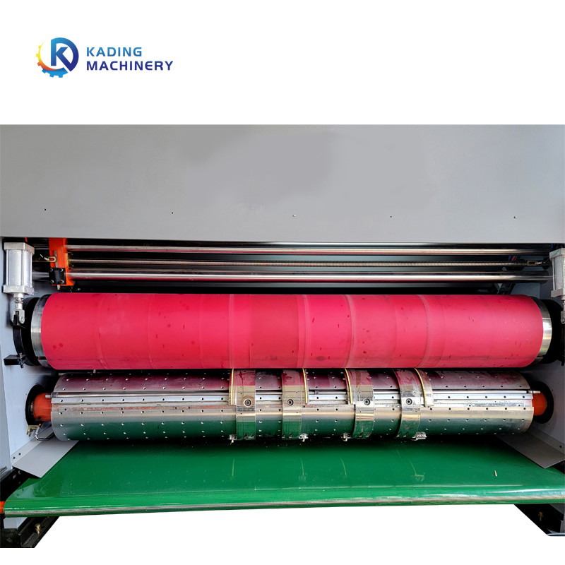 De Machine van 160 Bladenmin cardboard box die cutting met Roterende de Functie Digitale Vertoning van de Codeur Automatische Opsporing