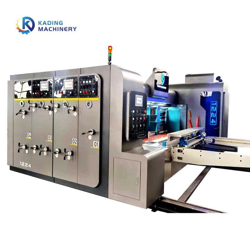 High Speed Carton Die Cutting Machine met afzuigapparaat voor golfkarton