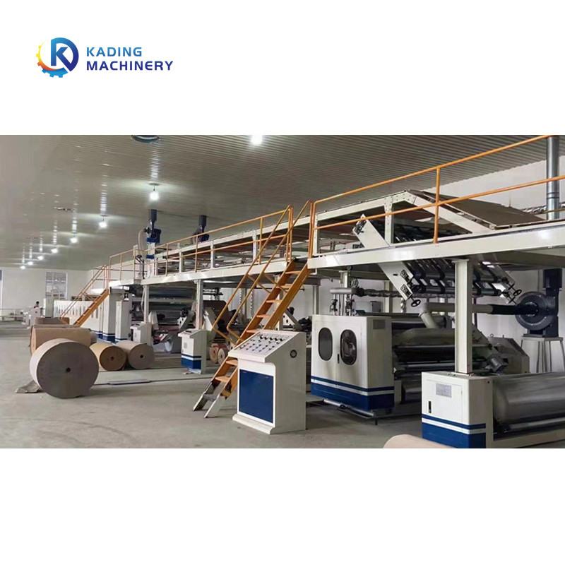7 lagen van 120m/Min Corrugation Line For Producing het Golfkarton