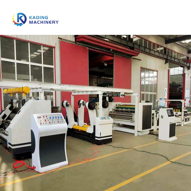 100m/Min Carton Box Manufacturing Machine met Enige Facer voor 3 Vouwkarton