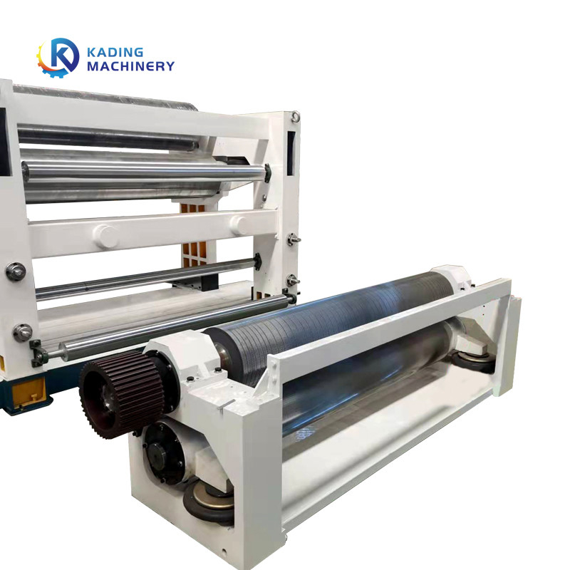 1400 mm gegolfde productielijn voor papier gegolfd met stoomverwarming Single Facer