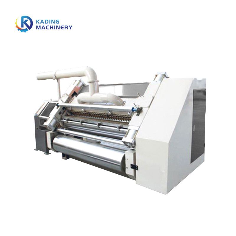 Stoom die de Enige Facer Golfdoos verwarmen die van het Machine volledig Automatische Karton Machine maken