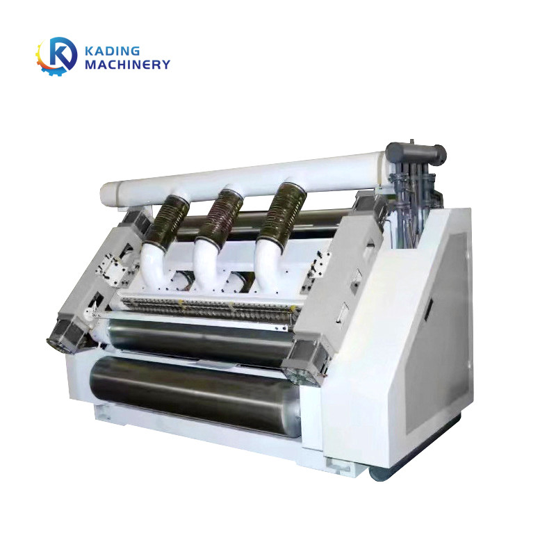 100m/de Stoom van Min Single Facer Corrugation Machine volledig Automatische het Verwarmen Snelheid
