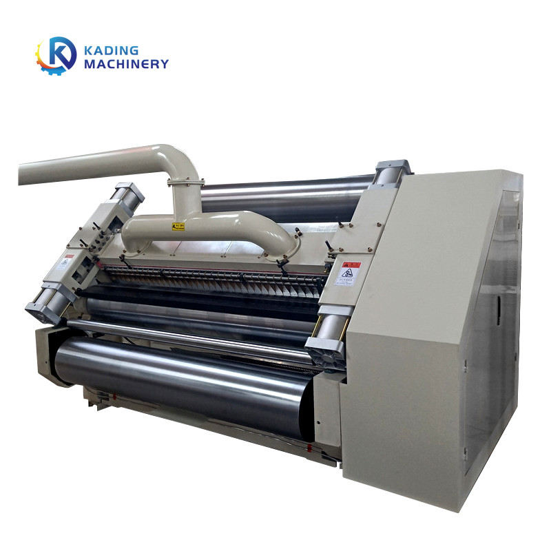 Het elektro het Karton van de Aanpassings Enige Facer Golfmachine Type van Fingerless van de Productiemachine