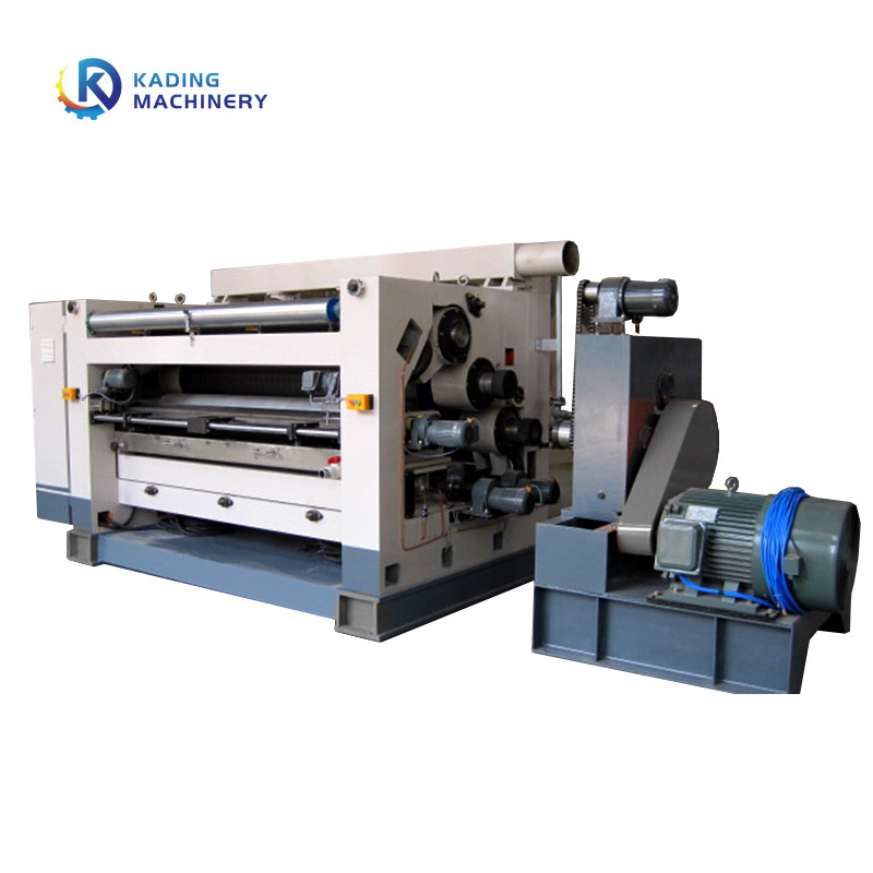 Cassette Enige Facer Golfmachine van Stoom het Verwarmen voor 1400mm 1600mm Karton
