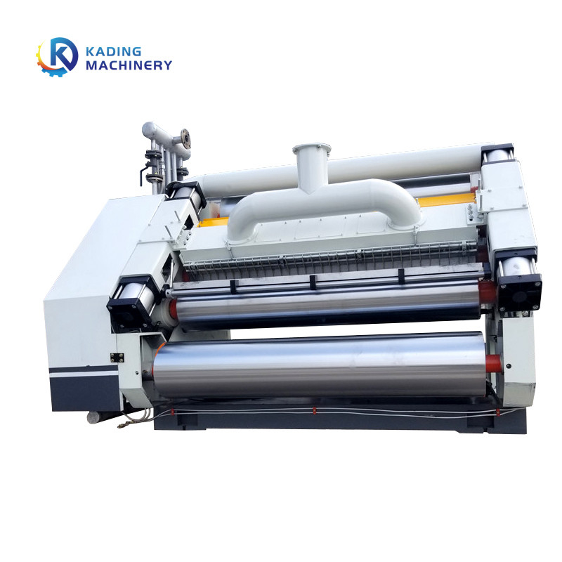 250m/Min Corrugated Single Facer Electrical-het Verwarmen voor B-Fluit Van golfkarton