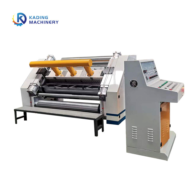Golfstoom die Enige Facer Machine 1400mm verwarmt van Fingerless Breedte Golfdocument