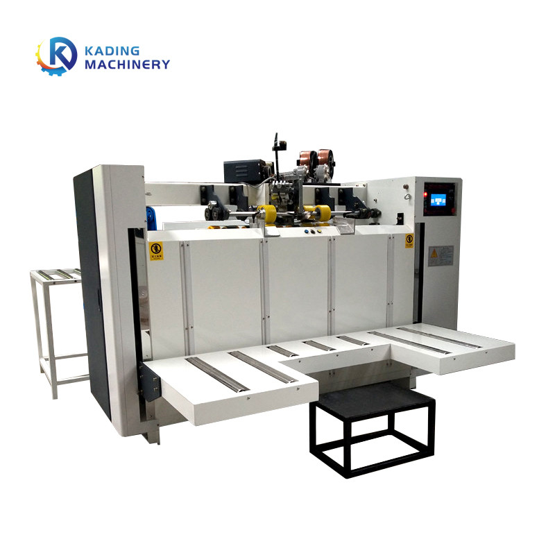 Kartondoos die Machine Golfdoos Stitcher met 600 Spijkers/Minieme Snelheid en Automatisch Draad het Voeden Systeem maken