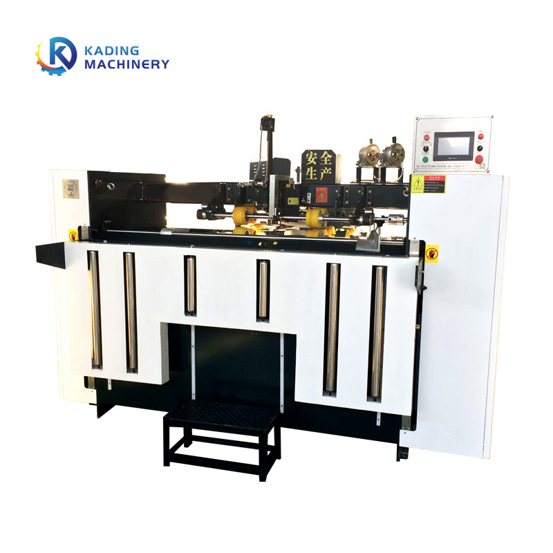 600 Spijkers Min Corrugated Box Stitching Machine voor Kartondoos met PLC Touch screen