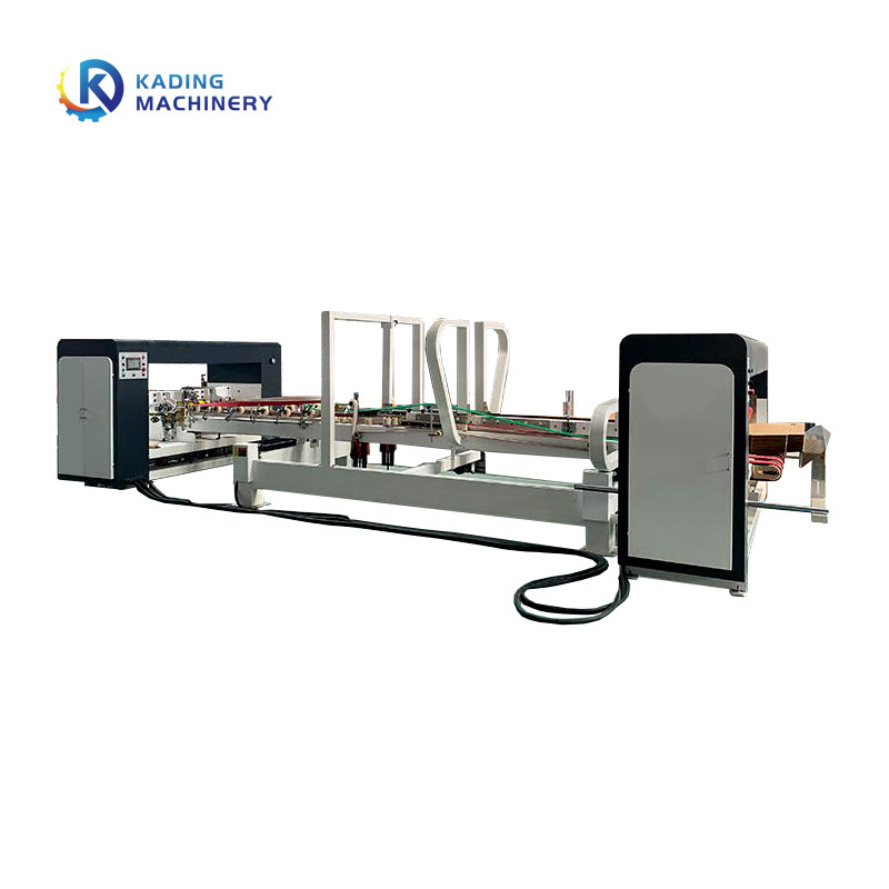 De volledig Automatische Machine van de Doosnietmachine voor 2000mm de Doos van het Groottekarton met 800nails/Min