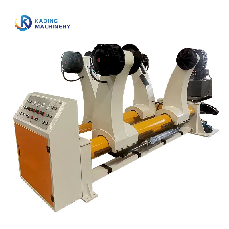 het Type van 380V 220V Elektrische de Spoeltribune van Shaftless met Handrem voor het Leveren van Karton