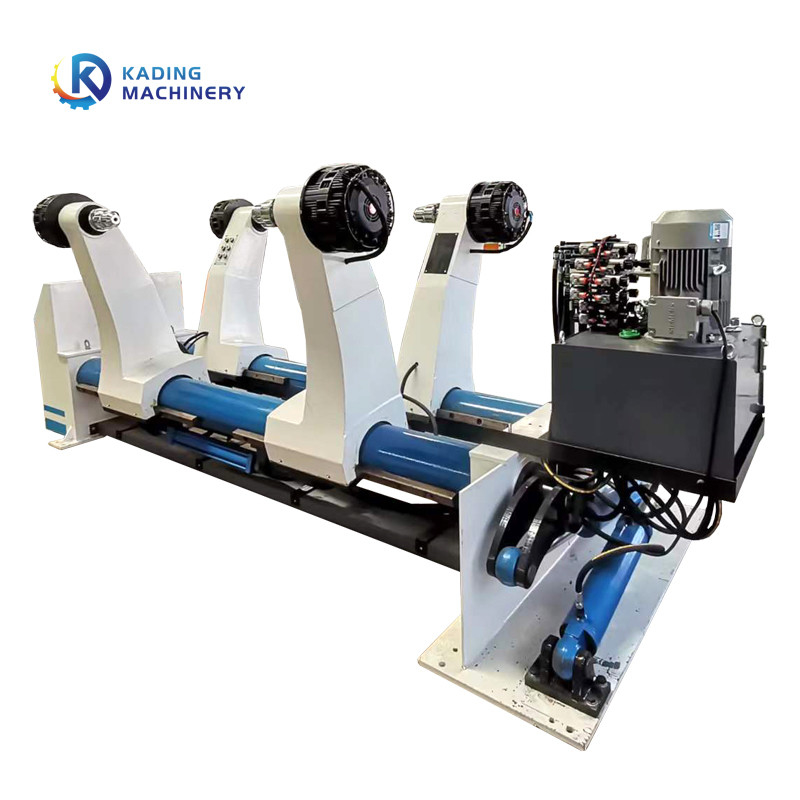 het Type van 380V 220V Elektrische de Spoeltribune van Shaftless met Handrem voor het Leveren van Karton