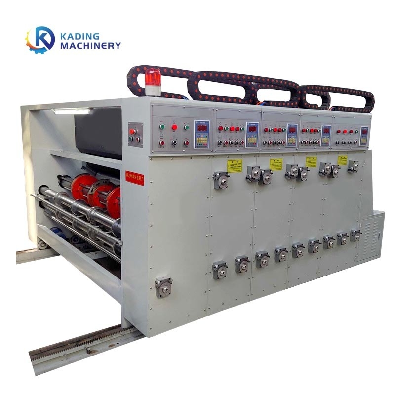 Automatische 7ply-de Drukmachine van de Kartondoos voor Golf en Kartondoos