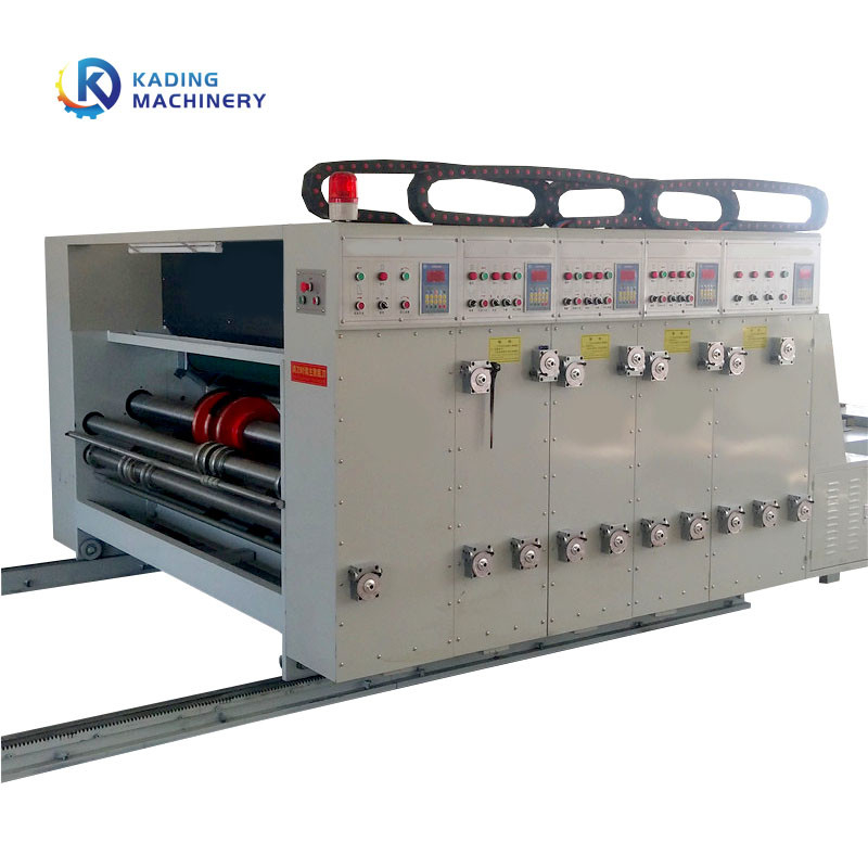 Voorkant Voeding gegolfde kartonprinter Rotary Die Cutting Unit 300pcs/Min snelheid