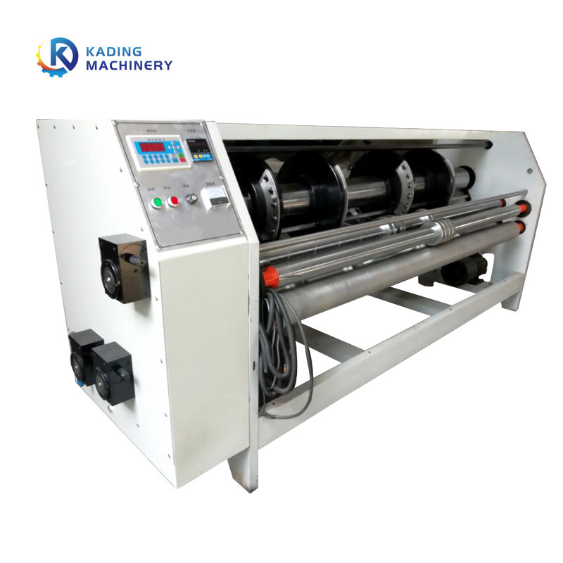 De semi Auto 2.4m Machine van de Kartondruk voor Golf Kartonnen Flexographic Druk