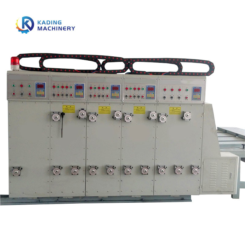 Kettingsvoeder 6 de Printer For Corrugated Paperboard van het Kleurenkarton en Kartondoos