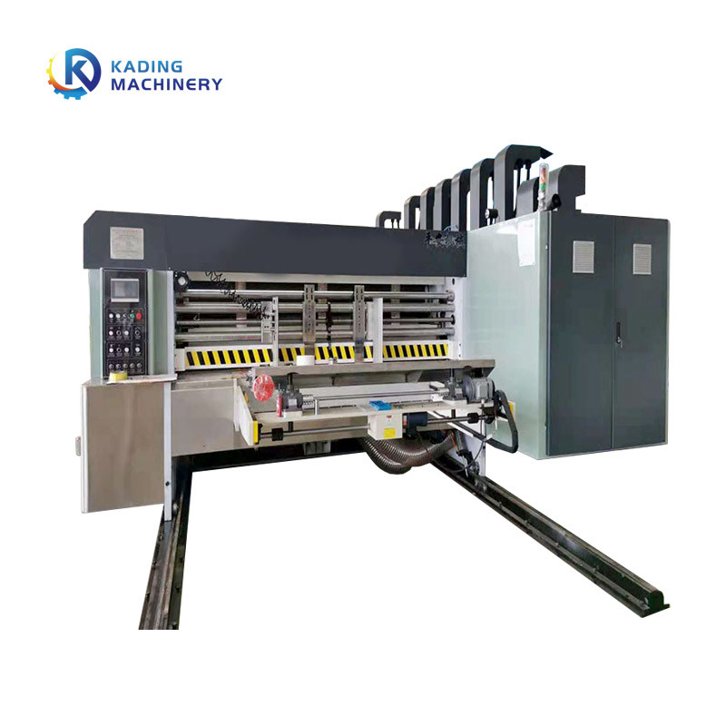 Volledig automatische kartonprinter slotter die cutter voor het maken van golfkartonnen
