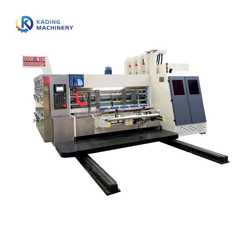 2.6m Vacuum Transfer Gekrompen Flexodrukmachine Carton Slotter Die Cutter