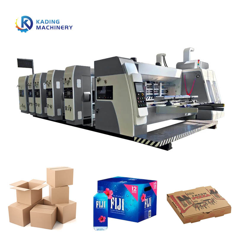 300pcs/Min Druk Slotting Die Cutting Machine Kleur Op maat gemaakte automatische voeding