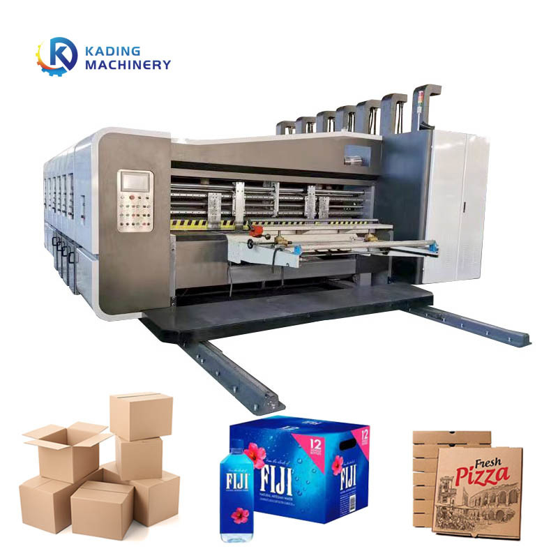 Die Cutter Slotter Flexo golfkartonprinter 5 kleuren 440V