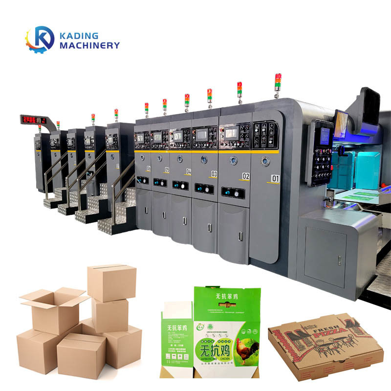 Flexogolfdrukmachine van 200 stuks per minuut