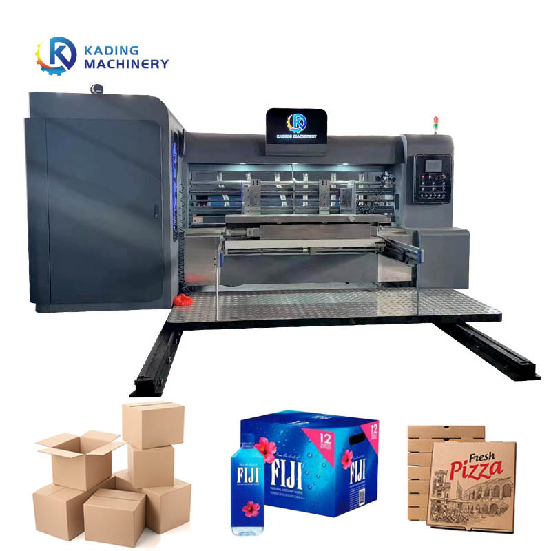 Volledig automatische 2,6 m kartondrukmachine met inktprinter voor golfkarton