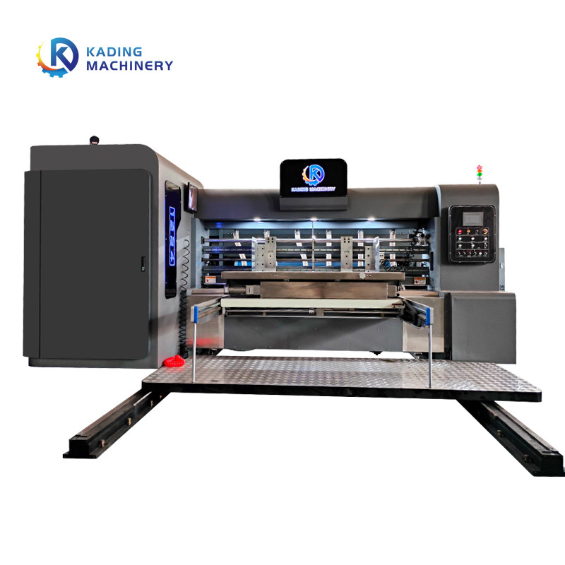 Multi-colors Flexo Gluer Machine voor gegolfde doos verpakkingen