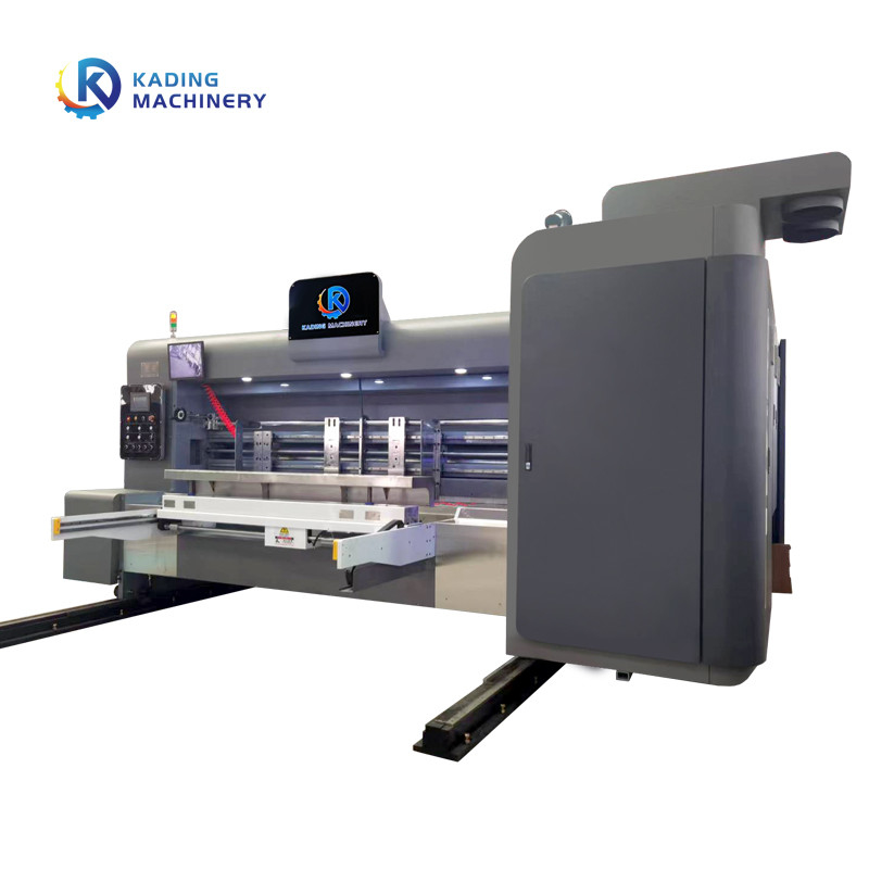 Flexo Multi-Colors gegolfde doos drukmachine voor het maken van pizza dozen